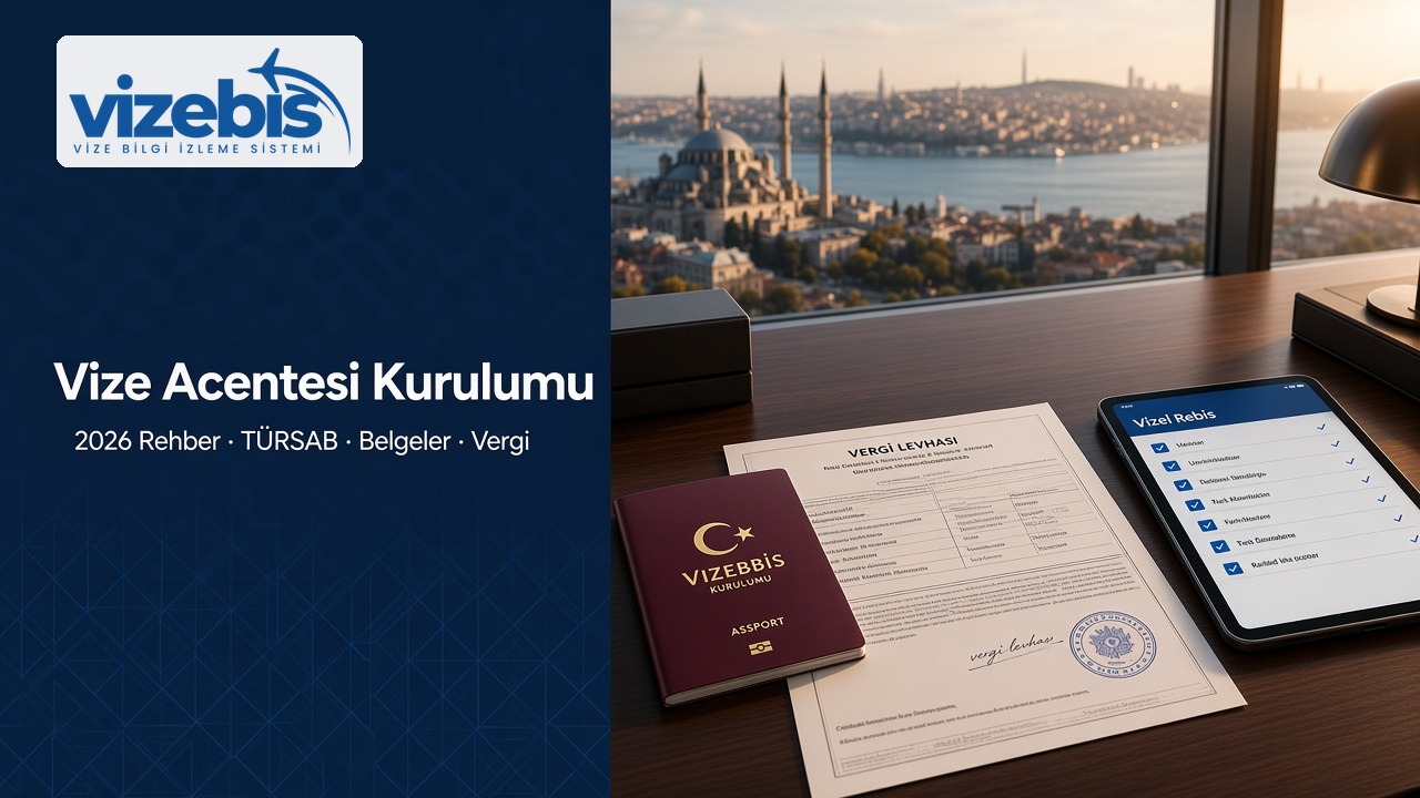 Vize Acentesi Kurulumu 2026: TÜRSAB, Vergi Levhası, Belgeler ve Online Danışmanlık Rehberi