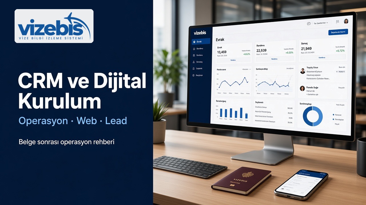 Vize Şirketi Kurduktan Sonra: CRM, Web ve Dijital Kurulum (VizeBis + VizeBis360)